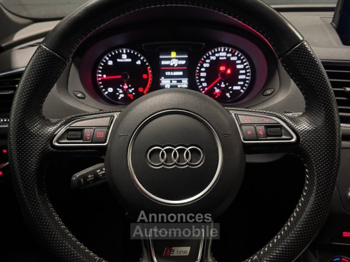 Audi Q3 20 TDI 120 MIDNIGHT SERIES SUIVI FULL - 24