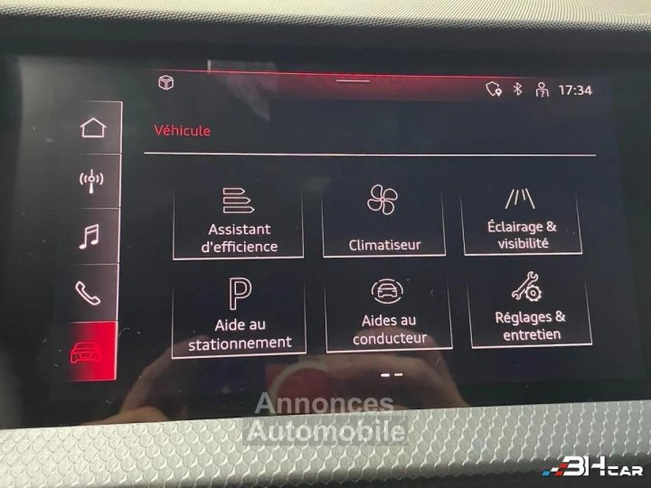 Audi A1 Sportback II 35 TFSI 150ch Advanced 2 S tronic 7 - 19
