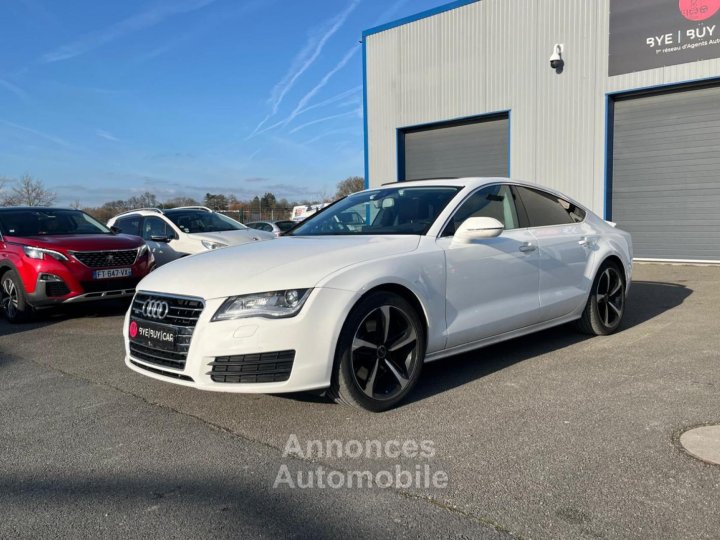 Audi A7 Sportback Quattro 30 V6 TDI DPF 245CH BVA S-tronic Avus GARANTIE 12 MOIS - 1