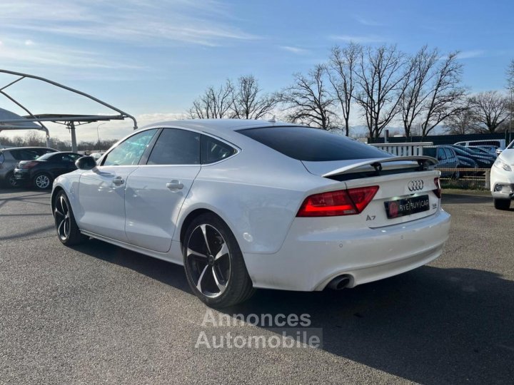 Audi A7 Sportback Quattro 30 V6 TDI DPF 245CH BVA S-tronic Avus GARANTIE 12 MOIS - 5