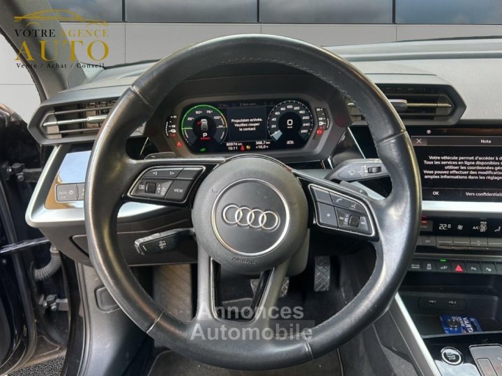 Audi A3 Sportback 14 40 TFSI e - 204 - BV S-Tronic 6 8Y S line PHASE 1 - 9