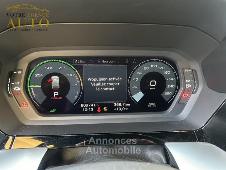 Audi A3 Sportback 14 40 TFSI e - 204 - BV S-Tronic 6 8Y S line PHASE 1 - 10