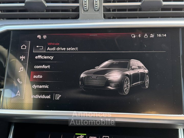 Audi A6 AVANT Avant 50 TFSIe 299 ch S tronic 7 Quattro S line - 16