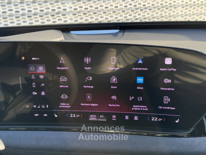 Audi A6 E-TRON AVANT e-tron Avant Performance 367 ch S line - 11