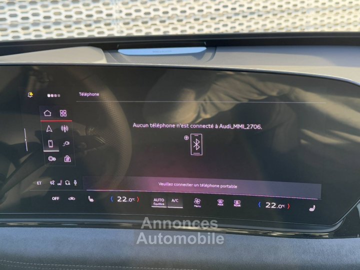 Audi A6 E-TRON AVANT e-tron Avant Performance 367 ch S line - 12