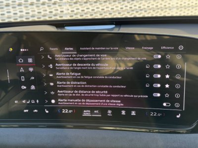 Audi A6 E-TRON AVANT e-tron Avant Performance 367 ch S line   - 16