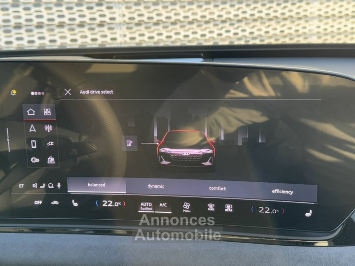 Audi A6 E-TRON AVANT e-tron Avant Performance 367 ch S line - 22