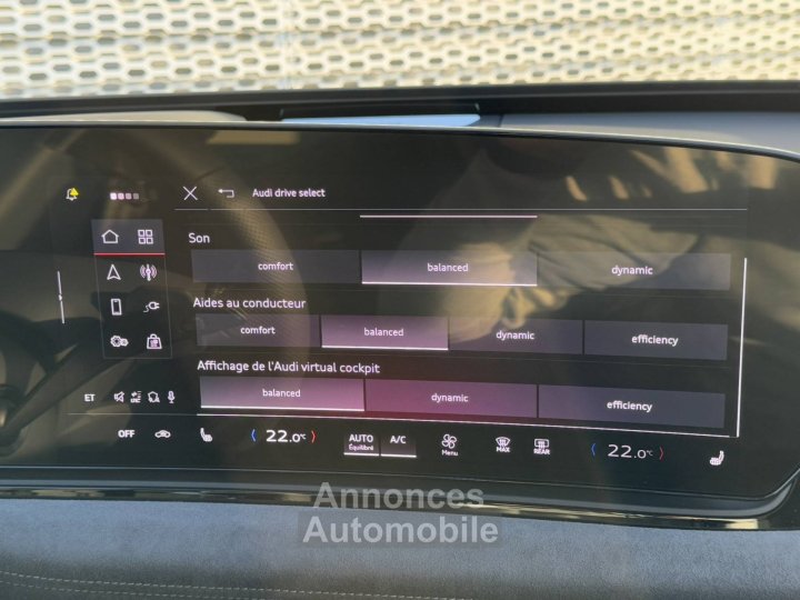 Audi A6 E-TRON AVANT e-tron Avant Performance 367 ch S line - 24