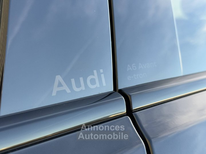 Audi A6 E-TRON AVANT e-tron Avant Performance 367 ch S line - 39