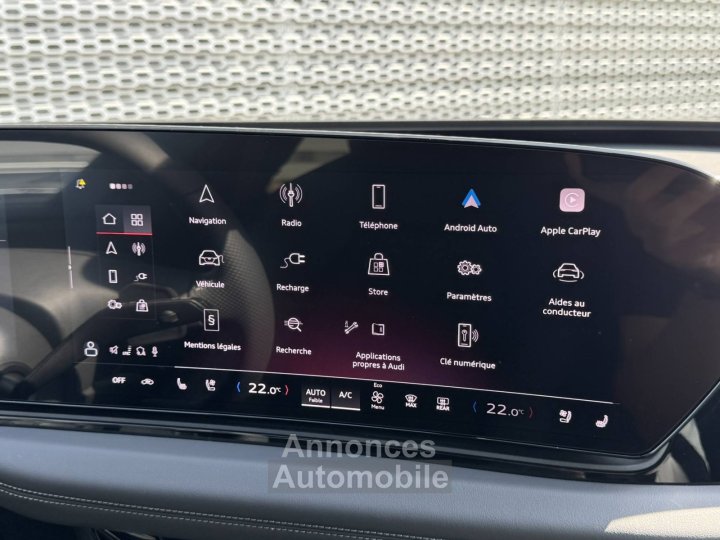 Audi A6 E-TRON AVANT e-tron Avant Performance 367 ch 100 kWh S line - 12