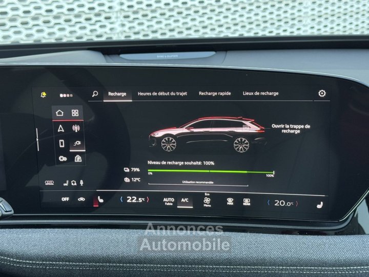 Audi A6 E-TRON AVANT e-tron Avant 428 ch 100 kWh Quattro S line - 20