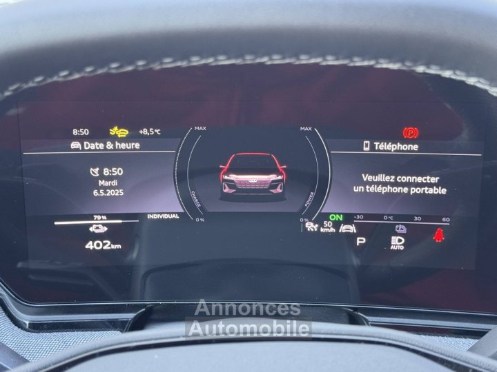 Audi A6 E-TRON AVANT e-tron Avant 428 ch 100 kWh Quattro S line - 57