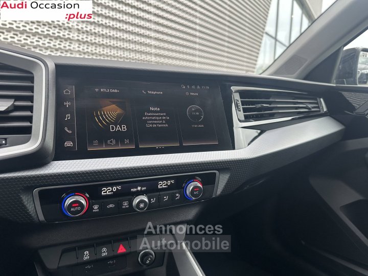 Audi A1 Sportback 30 TFSI 110 ch S tronic 7 Advanced - 22