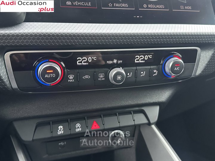 Audi A1 Sportback 30 TFSI 110 ch S tronic 7 Advanced - 27