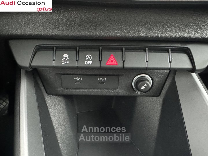 Audi A1 Sportback 30 TFSI 110 ch S tronic 7 Advanced - 30
