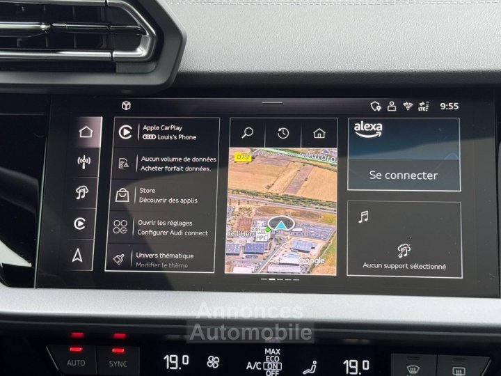 Audi A3 Sportback 40 TFSI e Hybride rechargeable 204 S tronic 6 S line - 10