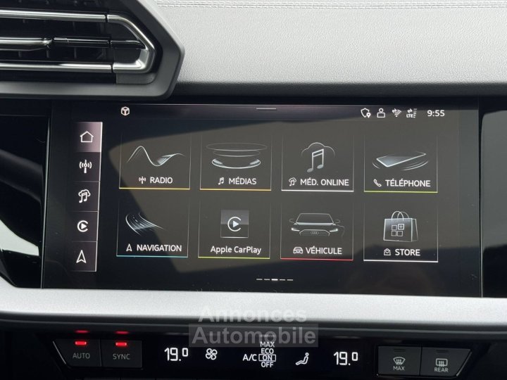 Audi A3 Sportback 40 TFSI e Hybride rechargeable 204 S tronic 6 S line - 11