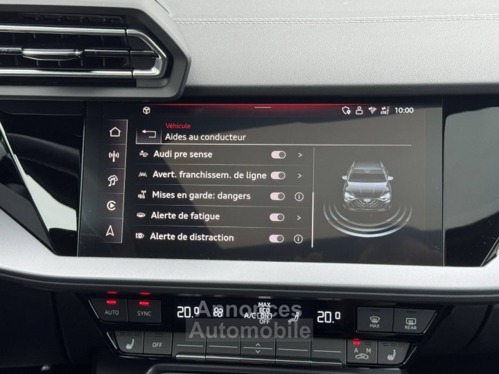 Audi A3 Sportback 40 TFSI e Hybride rechargeable 204 S tronic 6 S line - 18