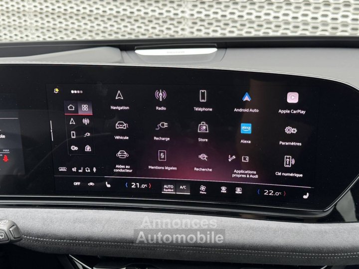 Audi A6 E-TRON AVANT e-tron Avant Performance 367 ch S line - 12