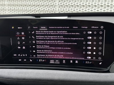 Audi A6 E-TRON AVANT e-tron Avant Performance 367 ch S line   - 15