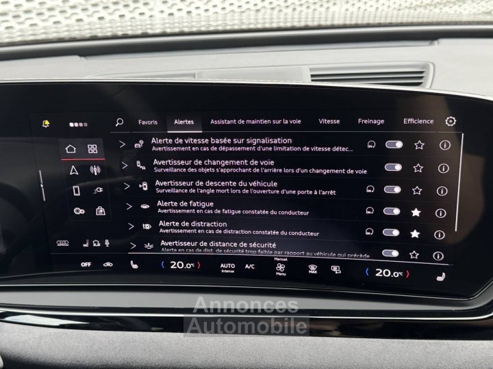 Audi A6 AVANT Avant e-hybrid 367 ch S tronic 7 Quattro S line - 16