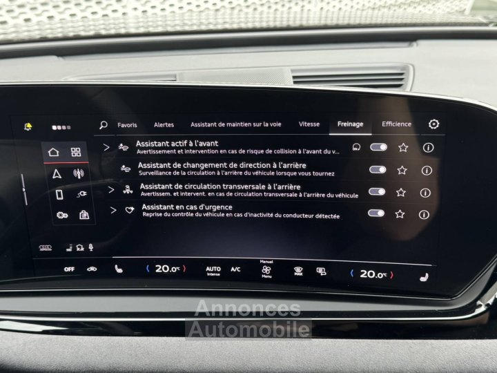 Audi A6 AVANT Avant e-hybrid 367 ch S tronic 7 Quattro S line - 20