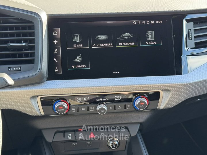 Audi A1 Sportback 30 TFSI 116 ch S tronic 7 S Line - 28