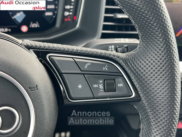 Audi A1 Sportback 30 TFSI 116 ch S tronic 7 S Line Plus - 28