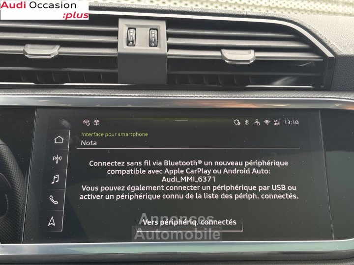 Audi Q3 35 TFSI 150 ch S tronic 7 S line plus - 13