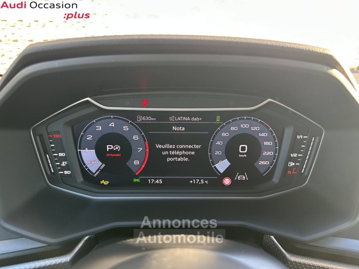 Audi A1 Sportback 30 TFSI 116 ch S tronic 7 S Line Plus - 21