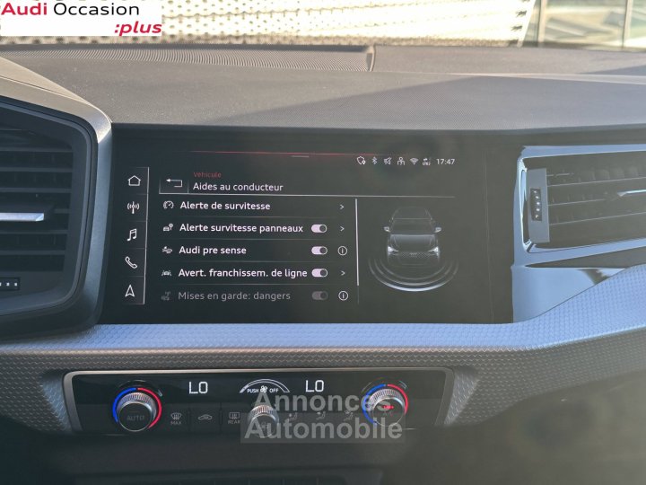 Audi A1 Sportback 30 TFSI 116 ch S tronic 7 S Line Plus - 26