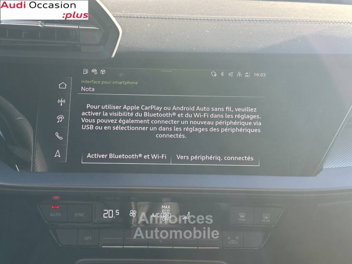 Audi A3 Sportback TFSI Mild Hybrid 150 S tronic 7 S line - 29