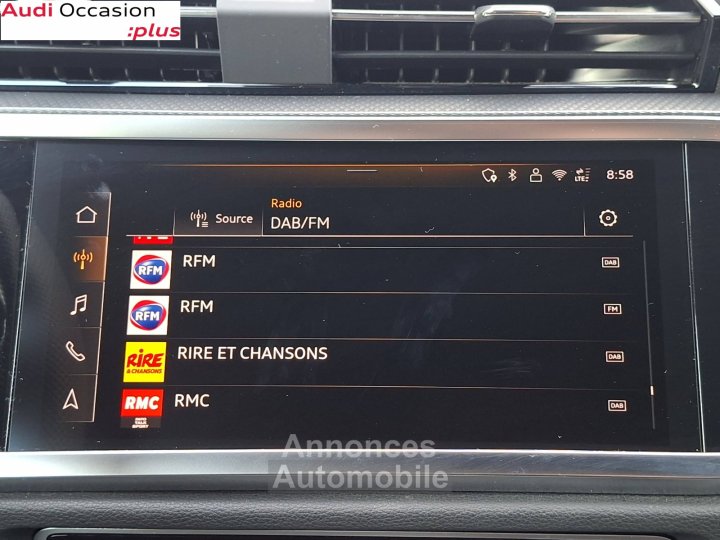 Audi Q3 35 TFSI 150 ch S tronic 7 S line plus - 25