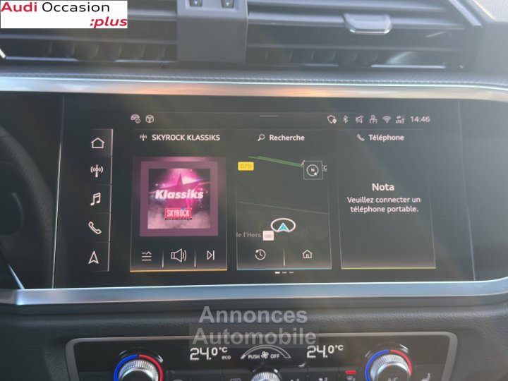 Audi Q3 35 TFSI 150 ch S tronic 7 S line plus - 24