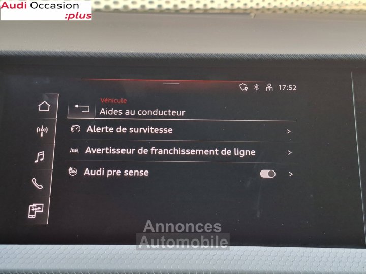 Audi A1 Sportback 35 TFSI 150 ch S tronic 7 S Line - 22