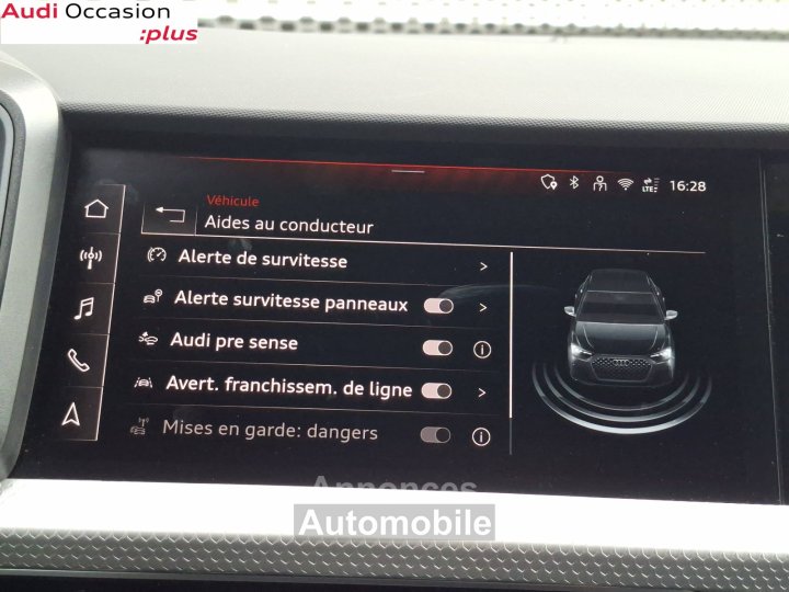 Audi A1 Sportback 30 TFSI 116 ch S tronic 7 S Line Plus - 23