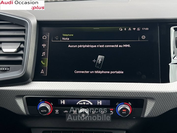 Audi A1 Sportback 30 TFSI 116 ch S tronic 7 S Line Plus - 14