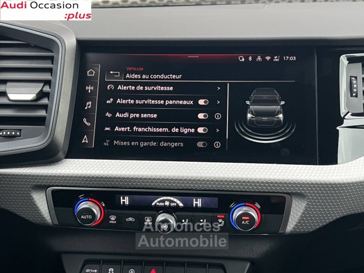 Audi A1 Sportback 30 TFSI 116 ch S tronic 7 S Line Plus - 16