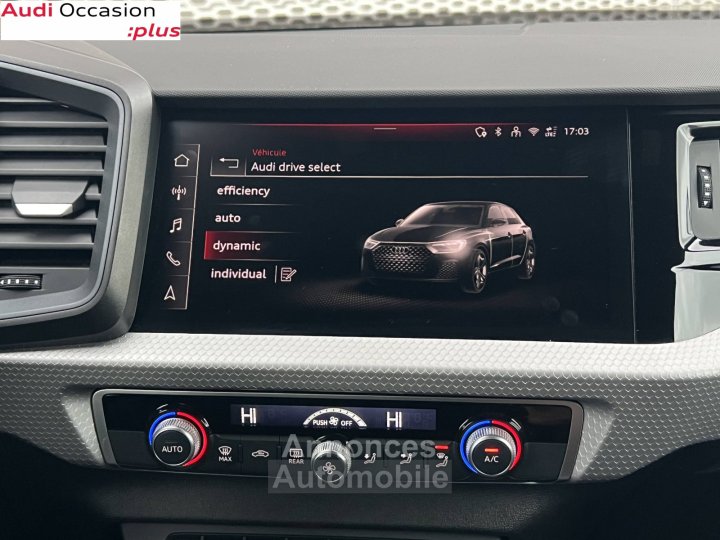 Audi A1 Sportback 30 TFSI 116 ch S tronic 7 S Line Plus - 17