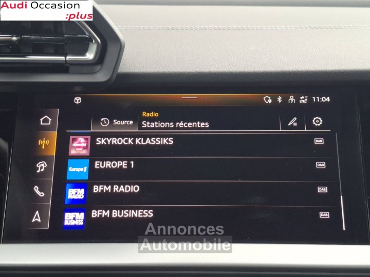 Audi A3 BERLINE Berline TFSI Mild Hybrid 150 S tronic 7 S line - 22