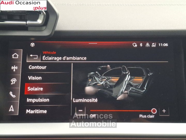 Audi A3 BERLINE Berline TFSI Mild Hybrid 150 S tronic 7 S line - 31