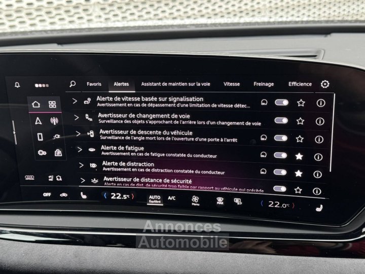 Audi A5 AVANT Avant e-hybrid 367 ch S tronic 7 Quattro S line - 16