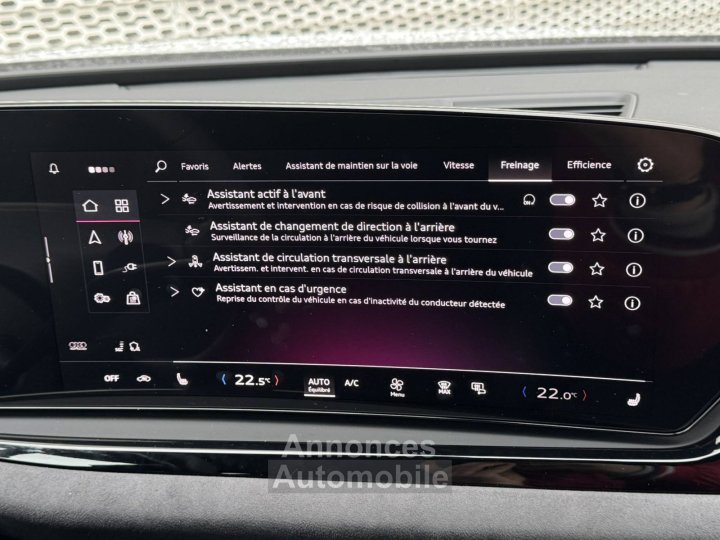 Audi A5 AVANT Avant e-hybrid 367 ch S tronic 7 Quattro S line - 20