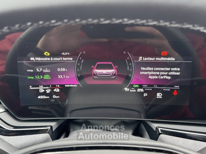 Audi A5 AVANT Avant e-hybrid 367 ch S tronic 7 Quattro S line - 45