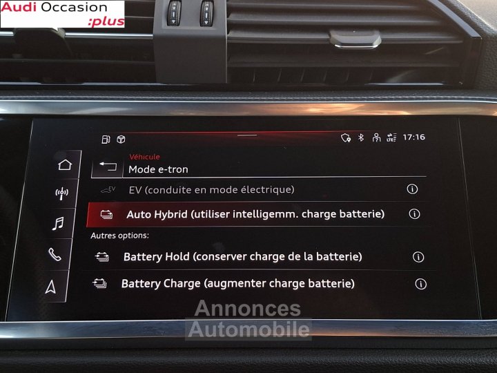 Audi Q3 Sportback 45 TFSIe 245 ch S tronic 6 S line - 30