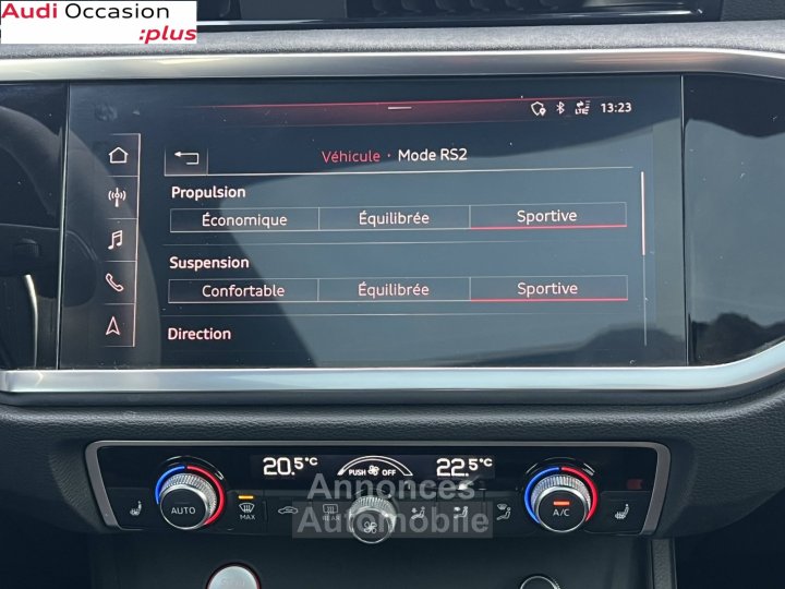 Audi RS Q3 SPORTBACK Sportback 25 TFSI 400 ch S tronic 7 - 14
