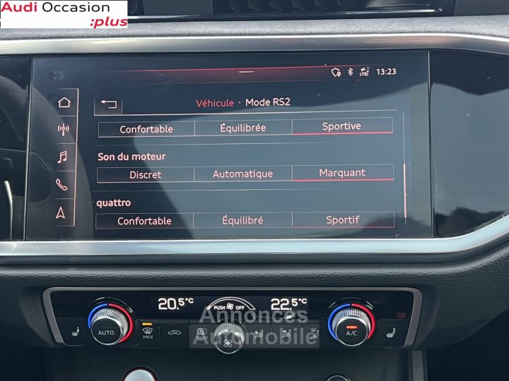 Audi RS Q3 SPORTBACK Sportback 25 TFSI 400 ch S tronic 7 - 19