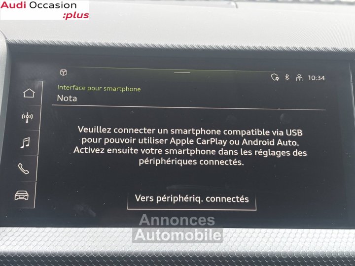 Audi A1 Sportback 30 TFSI 110 ch S tronic 7 Advanced - 11