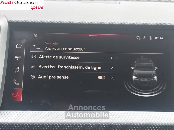 Audi A1 Sportback 30 TFSI 110 ch S tronic 7 Advanced - 12