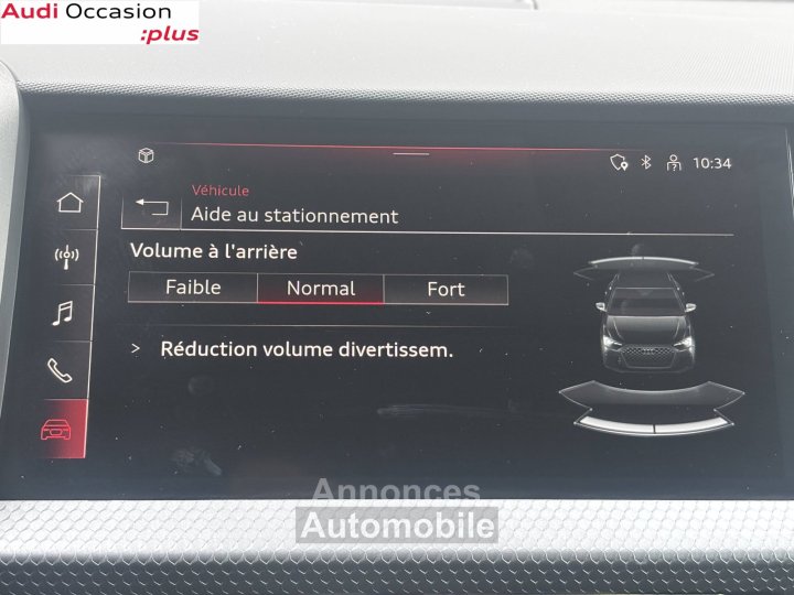 Audi A1 Sportback 30 TFSI 110 ch S tronic 7 Advanced - 13